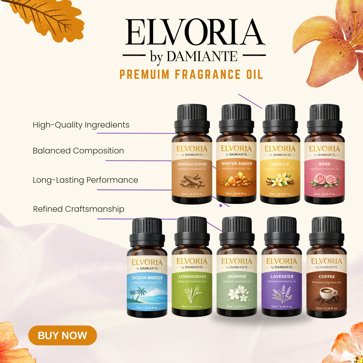 Premium Fragrance Oil Single Pack, Ideal for Diffusers, Candles & Soap Making - 10ml - Image 3